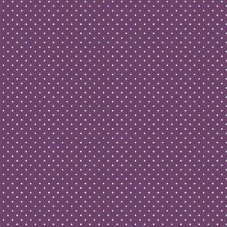 Cotton fabric Petit dots purple