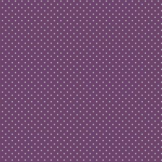 Cotton fabric Petit dots purple