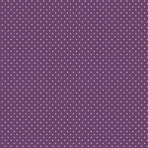Cotton fabric Petit dots purple