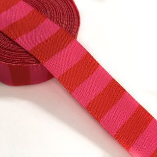 Ribbons Stripe red