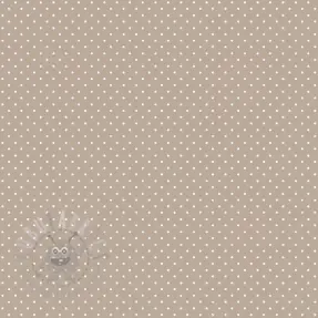 Cotton fabric Petit dots sand