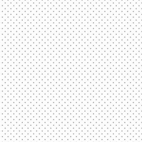 Cotton fabric Petit dots white/grey