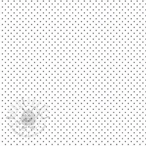 Cotton fabric Petit dots white/navy