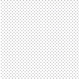 Cotton fabric Petit dots white/navy