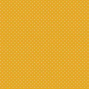 Cotton fabric Petit dots yellow