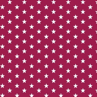 Cotton fabric Petit stars cerise