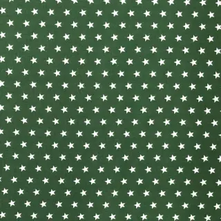 Cotton fabric Petit stars dark green