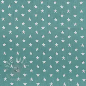 Cotton fabric Petit stars fresh sage