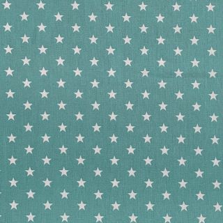 Cotton fabric Petit stars fresh sage