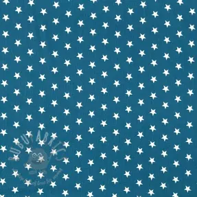 Cotton fabric Petit stars indigo