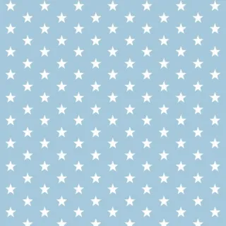 Cotton fabric Petit stars light blue