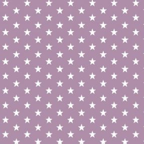 Cotton fabric Petit stars lilac