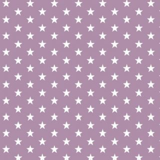 Cotton fabric Petit stars lilac