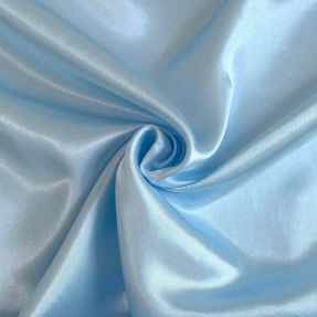 Satin light blue