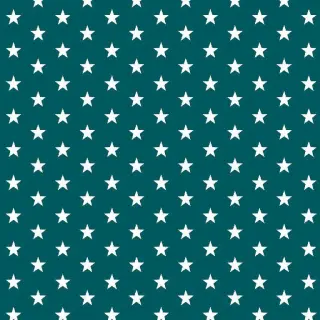 Cotton fabric Petit stars petrol