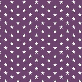 Cotton fabric Petit stars purple