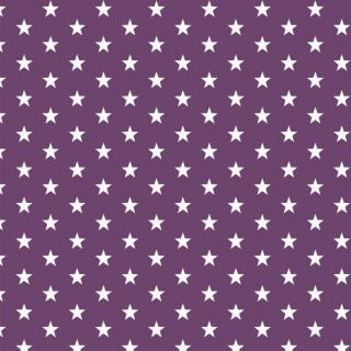 Cotton fabric Petit stars purple