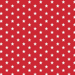 Cotton fabric Petit stars red