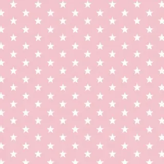 Cotton fabric Petit stars rose