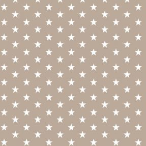 Cotton fabric Petit stars sand