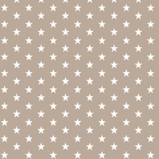 Cotton fabric Petit stars sand