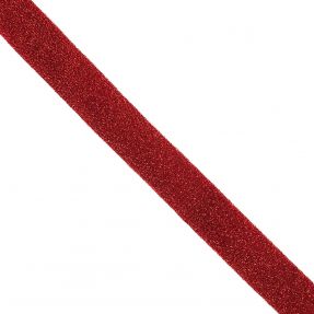 Bias binding LUREX red