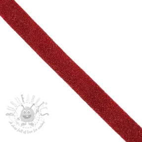 Bias binding LUREX red