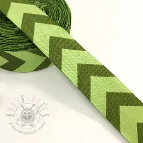Ribbons Chevron lime