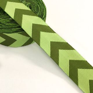 Ribbons Chevron lime