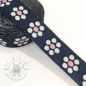 Ribbons Jeans flowers light pink