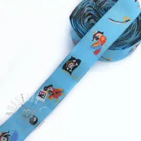 Ribbons Pirate light blue