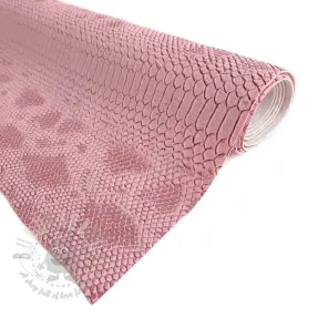 Faux leather COBRA rose