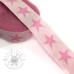 Ribbons Stars light pink/pink