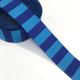 Ribbons Stripe cobalt