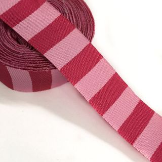 Ribbons Stripe fuchsia