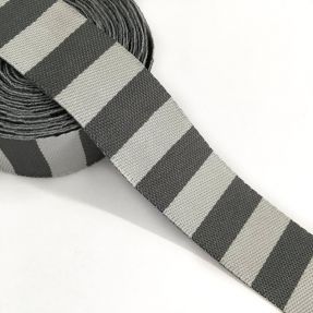 Ribbons Stripe grey