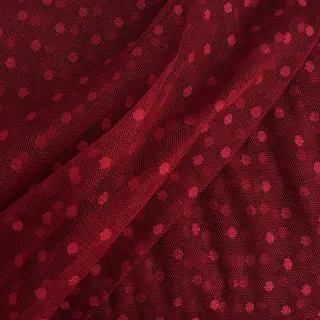 Tulle netting SPOT bordeaux