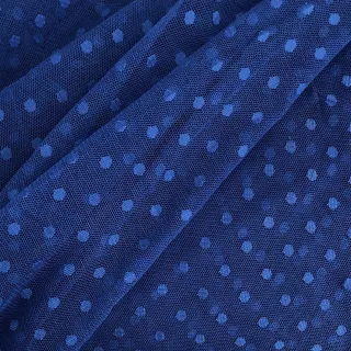 Tulle netting SPOT cobalt
