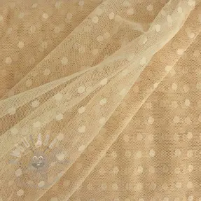 Tulle netting SPOT champagne