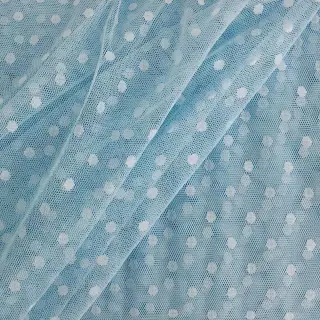 Tulle netting SPOT light blue