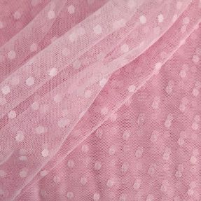 Tulle netting SPOT light pink