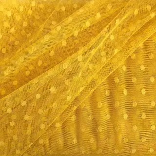 Tulle netting SPOT yellow