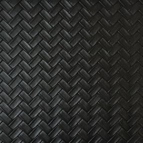 Faux leather PANIER noir