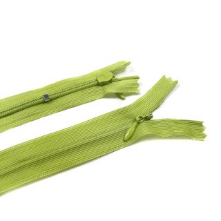 Blind Zippers hidden indivisible 25 cm Lime