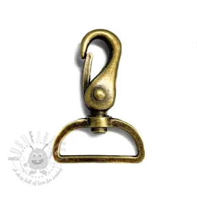 Metal Snap Hook 40 mm messing