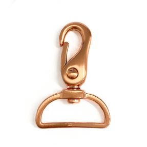 Metal Snap Hook 40 mm copper