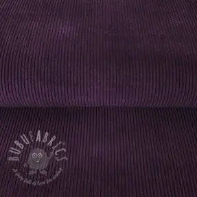 Corduroy aubergine