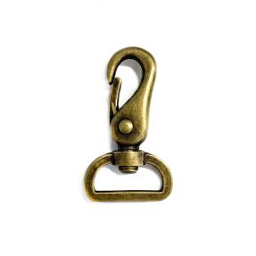 Metal Snap Hook 25 mm messing