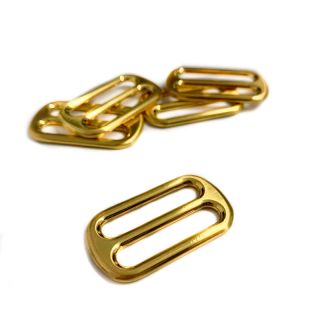 Metal Tri-Glide Slide 25 mm gold