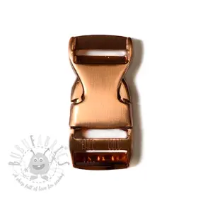 Metal Side Release Buckle 25 mm copper